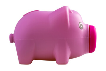 pink piggy bank