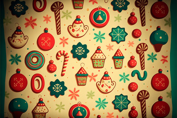 seamless christmas pattern