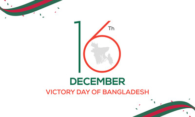 16th december victory day of bangladesh, victory day of bangladesh, victory day poster vector