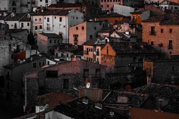 Fototapeta premium Cuenca desde un mirador.