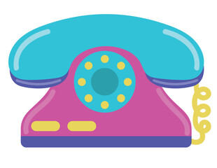 telephone 90s pop art