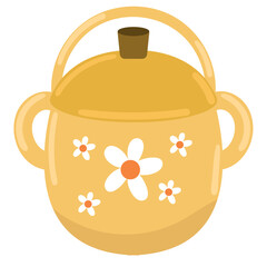 yellow kettle icon