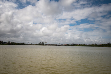 Thu Bon River Vietnam