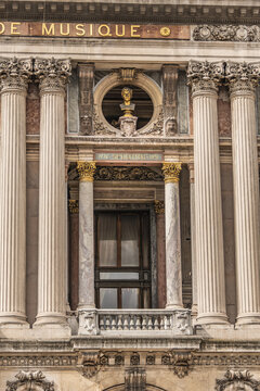 Opera National de Paris: Grand Opera (Garnier Palace) is famous neo-baroque building in Paris, France. 