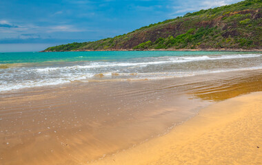 Praia da Cerca  Guarapari região metropolitana de Vitória, Espirito Santo, Brasil