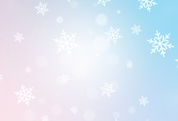 Light Pink, Blue vector layout in New Year style.