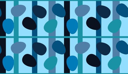 Easter eggs seamless spring pattern for kids clothes print and notebooks and wrapping paper and fabrics