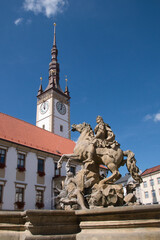 Escultura de Julio César en Olomouc, República Checa
