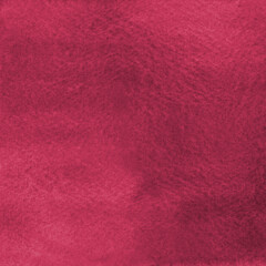Abstract watercolor texture of fashionable carmine color. The color trend of 2023. Paint, paper texture, color spots, watercolor gradient. Color of the year - Viva Magenta