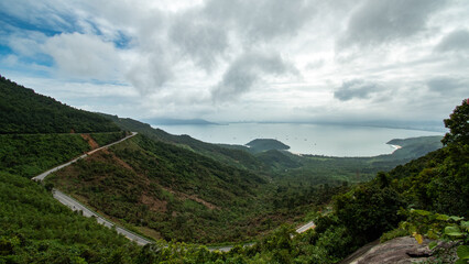 Fototapeta premium Hai Van Pass Vietnam