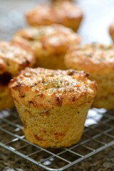 Savory muffin