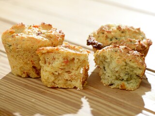 Savory muffin