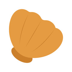 Shell kid vector illustration isolated on transparent png