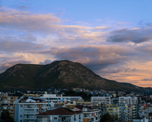 view of the city of kotor country