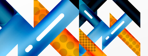 Background color abstract overlapping stripes. Minimal composition vector illustration for wallpaper banner background or landing page