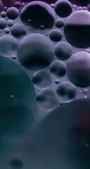 Oil-in-water droplets