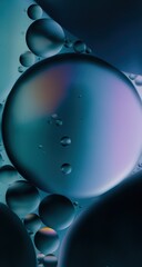 Oil-in-water droplets