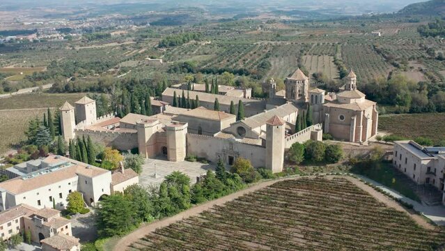 Monastery of Santa Maria de Poblet, Catalonia, Spain 