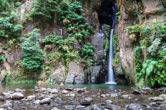 Cascata do cabrito on azores