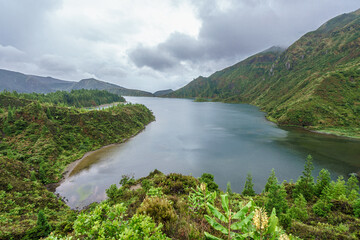 Lago do fogo from viewpoint