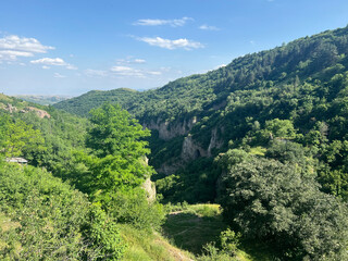 Fototapeta na wymiar Beautiful Landscape in the mountains of Armenia