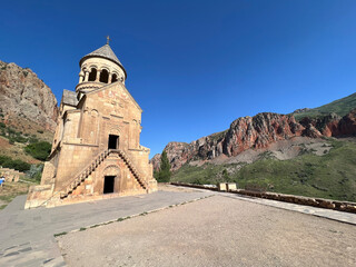 Norawank Monastery in the mountains of Armenia