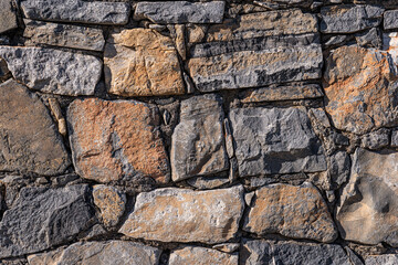 Grunge relief granite rock structure background texture.