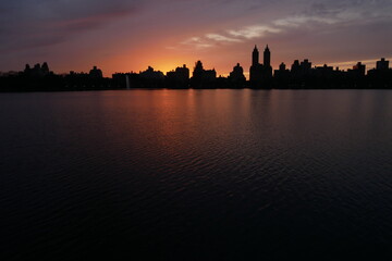 Atardecer desde Central Park, NYC 