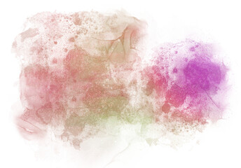 Obraz premium watercolor with transparent background 
