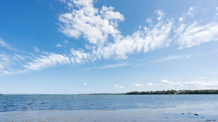 Beautiful sunny day at the lake.