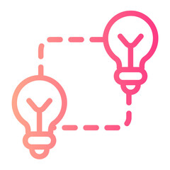 exhange gradient icon
