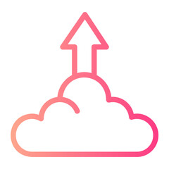 oncrease gradient icon