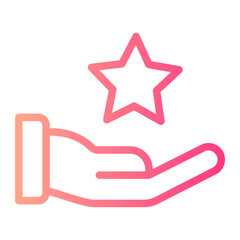 reward gradient icon
