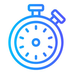 stopwatches gradient icon