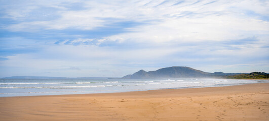 Sand and the sea