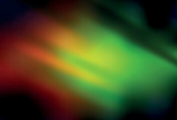 Dark Green, Red vector abstract bright template.