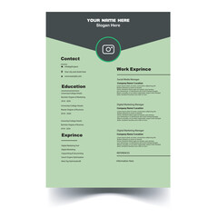 job creative resume design 2023