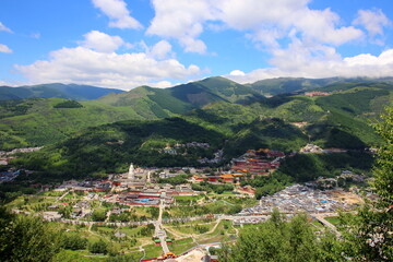 Shanxi Wutai Mountain, 2019, historical building