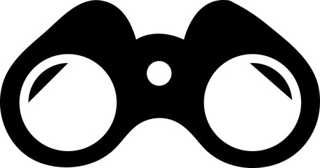 Binocular icon trendy design template on white background..eps