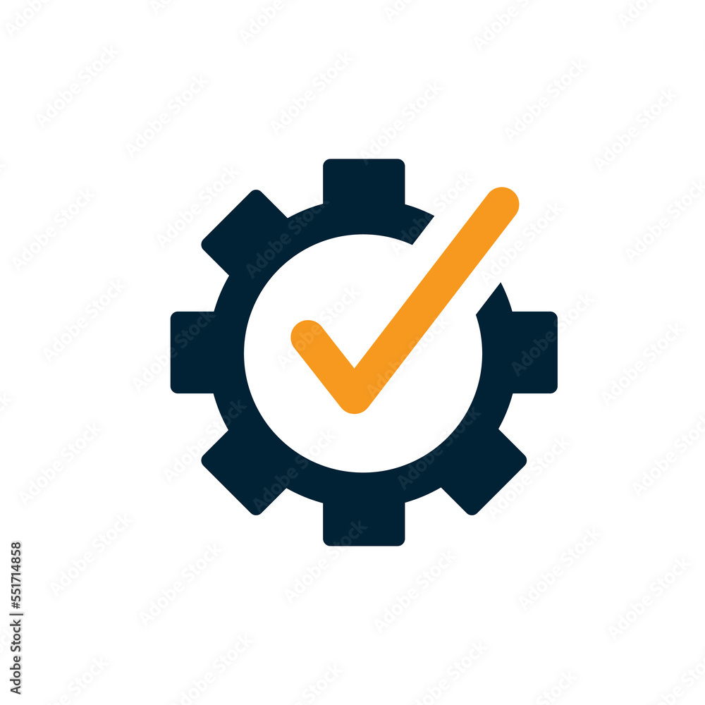 Poster simple set up system icon. ui ux vector illustration