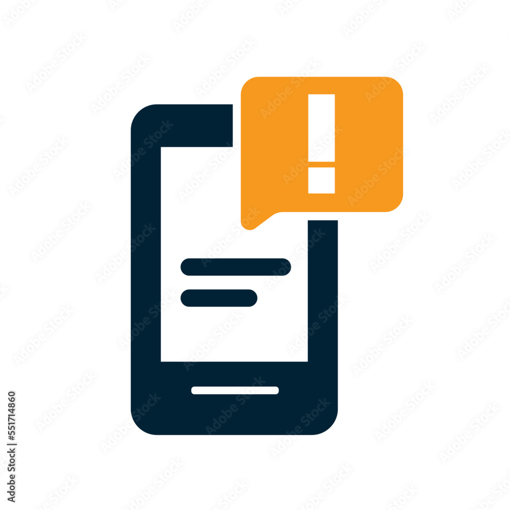 Poster simple web or app information system icon. ui ux vector illustration
