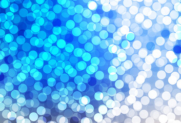 Light Blue, Yellow vector layout with circle shapes.