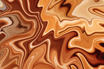Abstract colorful marble fluid liquid background design.