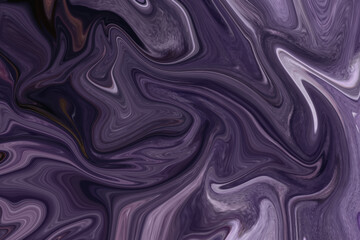 Abstract colorful marble fluid liquid background design.