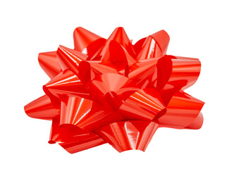 gift bow on  transparent background