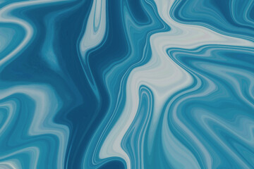 Abstract colorful marble fluid liquid background design.