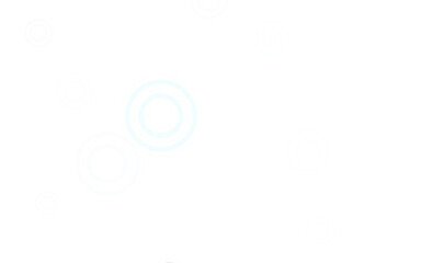 Light BLUE vector template with circles.