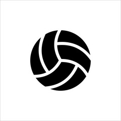 Volley ball icon vector style trendy on white background