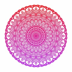 mandala background flower asian ethnic tribal