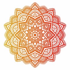 mandala background flower asian ethnic tribal